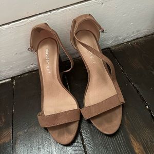 Madden Girl Bella Two Piece Block Heels